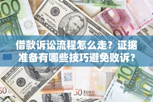 武汉借款诉讼流程怎么走？证据准备有哪些技巧避免败诉？