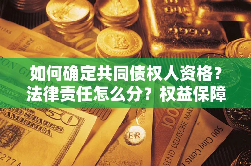 武汉如何确定共同债权人资格？法律责任怎么分？权益保障技巧揭秘！