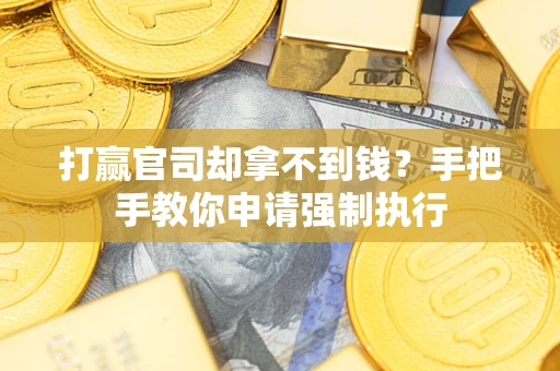 武汉打赢官司却拿不到钱？手把手教你申请强制执行