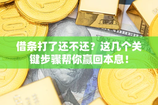 武汉借条打了还不还？这几个关键步骤帮你赢回本息！