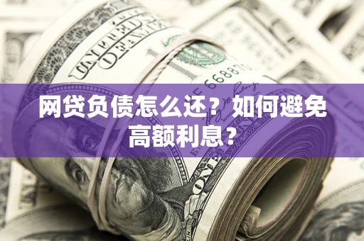 武汉网贷负债怎么还？如何避免高额利息？