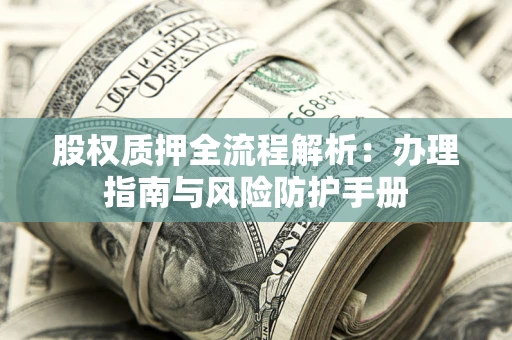 武汉股权质押全流程解析：办理指南与风险防护手册