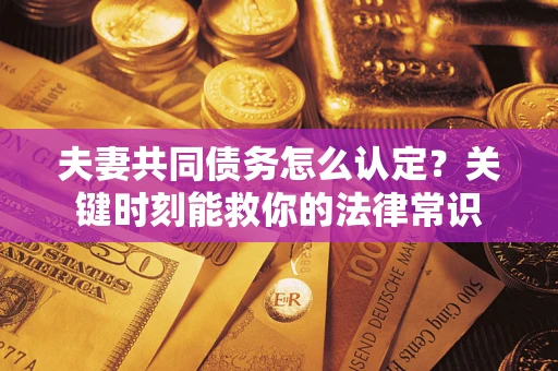 武汉夫妻共同债务怎么认定？关键时刻能救你的法律常识