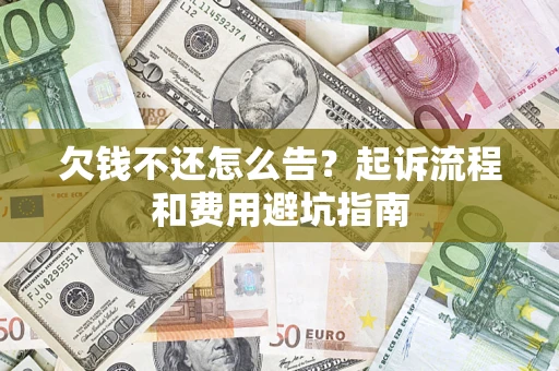 武汉欠钱不还怎么告?起诉流程和费用避坑指南 武汉欠钱不还怎么告?起诉流程和费用避坑指南