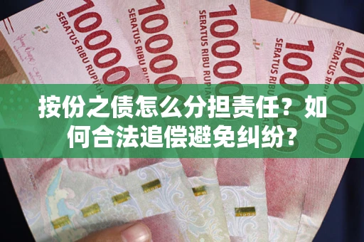 武汉按份之债怎么分担责任？如何合法追偿避免纠纷？